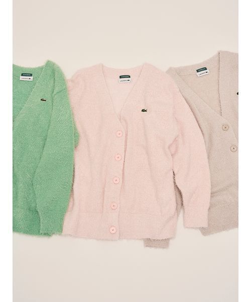 LACOSTE/ラメニットカーディガン（カーディガン/ボレロ）｜SNIDEL