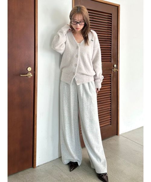 LACOSTE/ラメニットカーディガン（カーディガン/ボレロ）｜SNIDEL