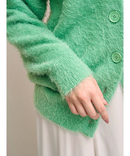 LACOSTE/ラメニットカーディガン（カーディガン/ボレロ）｜SNIDEL