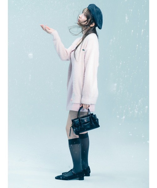 LACOSTE/ラメニットカーディガン（カーディガン/ボレロ）｜SNIDEL