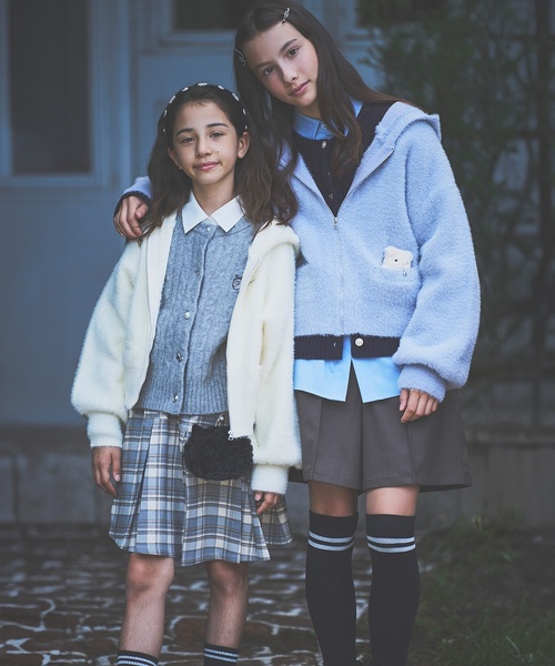 セール】【130cmあり】チェックボックスタックスカート×インパンセット