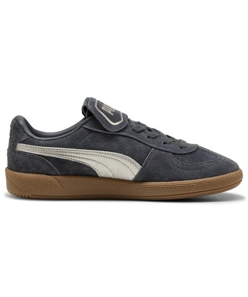 PUMA(プーマ)の「PUMA PALERMO PREMIUM METALLIC(プーマ パレルモ プレミアム メタリック)(スニーカー・メンズ・グレー系/ベージュ系・23cm/23.5cm/24cm/24.5cm/25cm/25.5cm/26cm/26.5cm/27cm/27.5cm/28cm/28.5cm/29cm)」の4枚目の写真