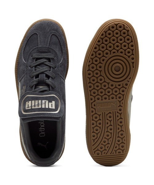 PUMA(プーマ)の「PUMA PALERMO PREMIUM METALLIC(プーマ パレルモ プレミアム メタリック)(スニーカー・メンズ・グレー系/ベージュ系・23cm/23.5cm/24cm/24.5cm/25cm/25.5cm/26cm/26.5cm/27cm/27.5cm/28cm/28.5cm/29cm)」の5枚目の写真