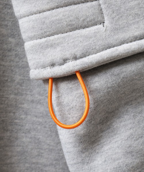 FOXRUN（フォックスラン）の「サイドポケット吸湿発熱　裏起毛スウェット（スウェット・メンズ・ブラック/ミックスグレー/ネイビー/アッシュグレー・M）」の12枚目の写真