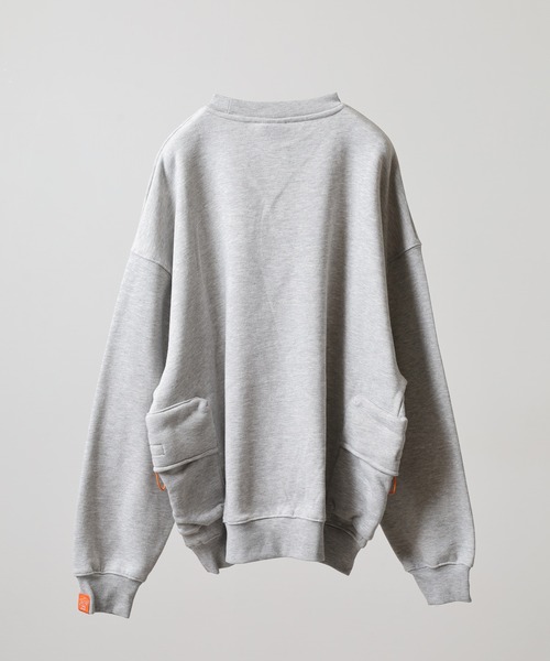 FOXRUN（フォックスラン）の「サイドポケット吸湿発熱　裏起毛スウェット（スウェット・メンズ・ブラック/ミックスグレー/ネイビー/アッシュグレー・M）」の14枚目の写真