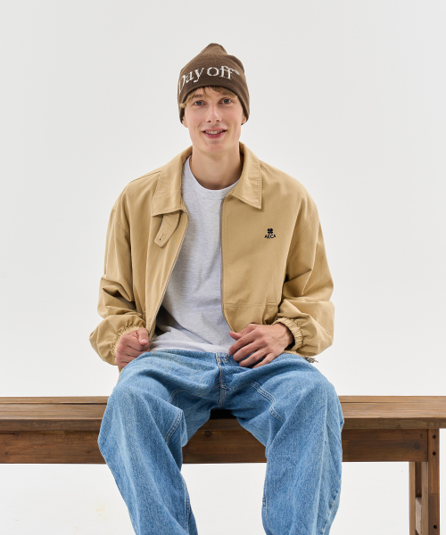 AECA（エイカ）の「AECA WASHED CLOVER BAYPORT JACKET-BEIGE（ナイロンジャケット・レディース・その他・MEDIUM/LARGE/SMALL）」の2枚目の写真
