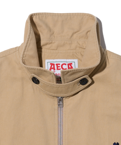 AECA（エイカ）の「AECA WASHED CLOVER BAYPORT JACKET-BEIGE（ナイロンジャケット・レディース・その他・MEDIUM/LARGE/SMALL）」の8枚目の写真
