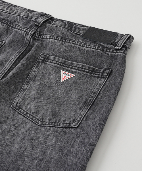 Guess（ゲス）の「GUESS Originals/ゲス オリジナルス SUPER BAGGY MOTO（デニムパンツ・メンズ・ブラック・31/29）」の4枚目の写真
