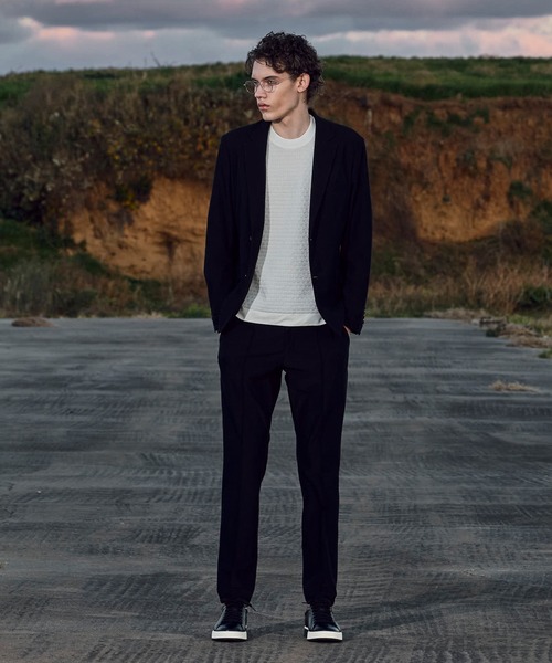 MEN'S BIGI(メンズビギ)の「【ACTIVE TAILOR】Air tool パンツ<高通気性/ストレッチ/接触冷感/UVカット/防シワ>(その他パンツ・メンズ・ブラック/ネイビー・01/04/03/02)」の4枚目の写真