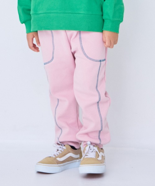 MARKEY'S(마키즈)의 「뒤 샤기 롱 팬츠(그 외 팬츠)」｜핑크