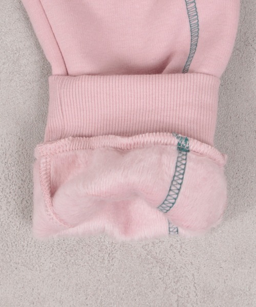 MARKEY'S（マーキーズ）の「裏シャギーロングパンツ（その他パンツ・キッズ・ピンク/ホワイト系その他/チャコール/ブルー・80/90/95/100/110/120/130/140/150）」の16枚目の写真