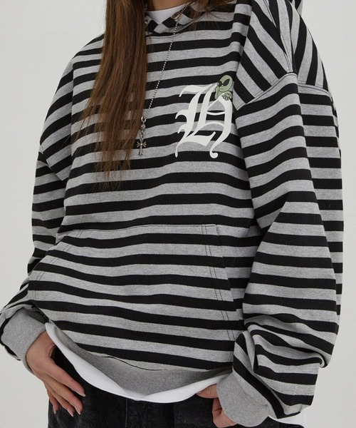 HOODHOOD(フッドフッド)の「【UNISEX】HOODHOOD/Hロゴエイリアンフード(パーカー・レディース・その他1/その他2・MEDIUM/LARGE)」の7枚目の写真