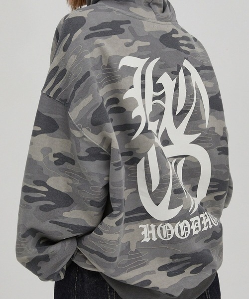 HOODHOOD(フッドフッド)の「【UNISEX】HOODHOOD/Hロゴエイリアンフード(パーカー・レディース・その他1/その他2・MEDIUM/LARGE)」の17枚目の写真