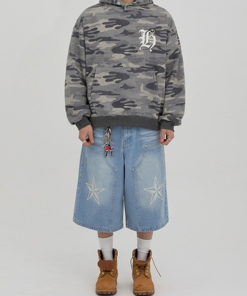 HOODHOOD(フッドフッド)の「【UNISEX】HOODHOOD/Hロゴエイリアンフード(パーカー・レディース・その他1/その他2・MEDIUM/LARGE)」の18枚目の写真
