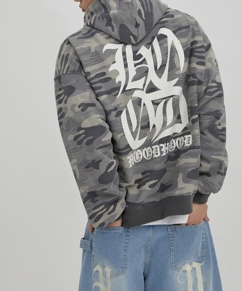 HOODHOOD(フッドフッド)の「【UNISEX】HOODHOOD/Hロゴエイリアンフード(パーカー・レディース・その他1/その他2・MEDIUM/LARGE)」の20枚目の写真