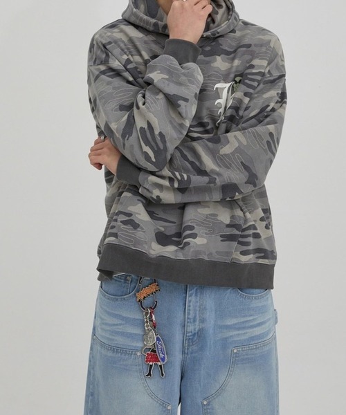 HOODHOOD(フッドフッド)の「【UNISEX】HOODHOOD/Hロゴエイリアンフード(パーカー・レディース・その他1/その他2・MEDIUM/LARGE)」の21枚目の写真