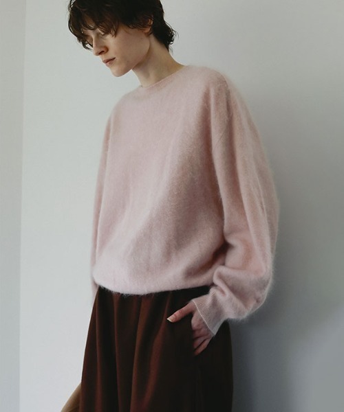 ETRE TOKYO(エトレトウキョウ)の「SANTEカシミヤヘアリーニットプルオーバー(ニット/セーター・レディース・ピンク/ベージュ/アイボリー・FREE)」の5枚目の写真