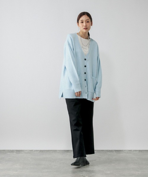 GLOBAL WORK（グローバルワーク）の「あったかフレアパンツ/611253（その他パンツ・レディース・ダークブラウン/チャコールグレー/ブラック・LARGE/MEDIUM/SMALL）」の4枚目の写真