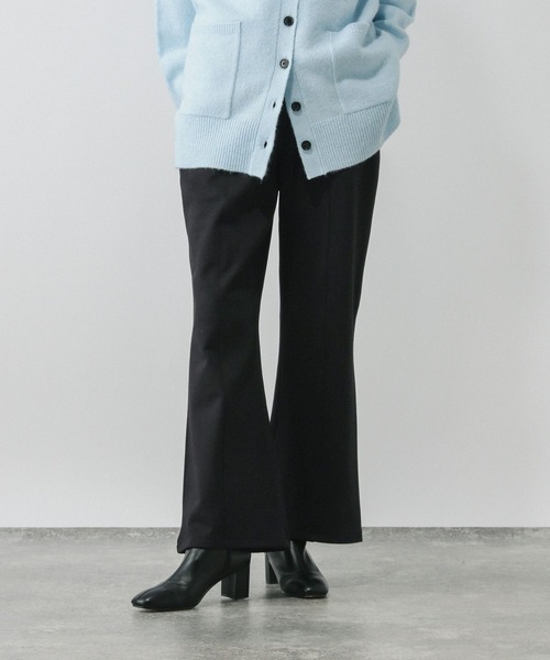 GLOBAL WORK（グローバルワーク）の「あったかフレアパンツ/611253（その他パンツ・レディース・ダークブラウン/チャコールグレー/ブラック・LARGE/MEDIUM/SMALL）」の7枚目の写真