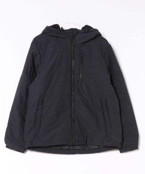 Blue Standard （ブルースタンダード）の「【Blue Standard/ブルースタンダード】カチオン杢ニット ストレッチ中綿ジャケット（ブルゾン・メンズ・グレー/チャコールグレー/ネイビー・X-LARGE/LARGE/MEDIUM）」の9枚目の写真