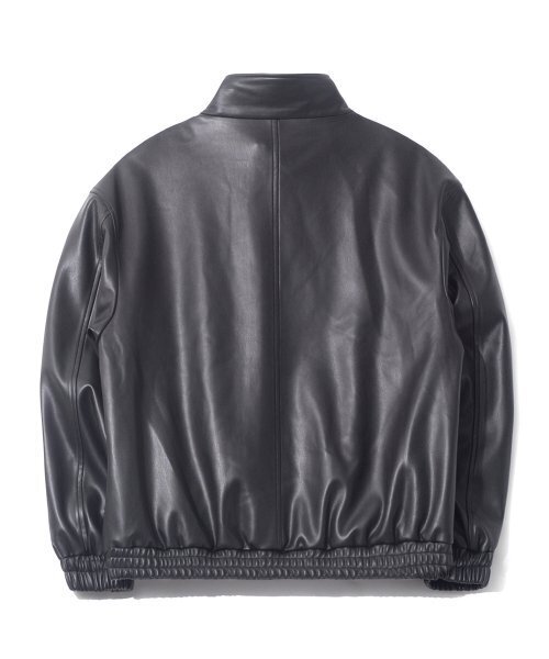 QT8 GARMENTS(キューティーエイトガーメント)の「LB シンセティックレザー隠しジャケット(ブラック)(ライダースジャケット・レディース・その他・X-LARGE/LARGE/MEDIUM)」の2枚目の写真