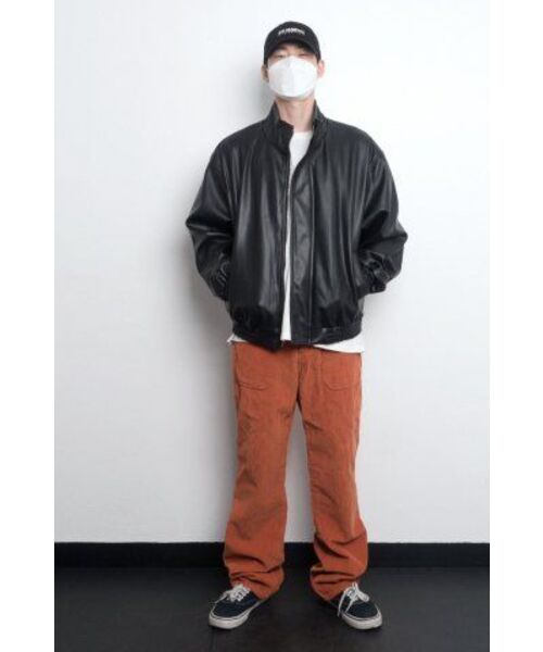 QT8 GARMENTS(キューティーエイトガーメント)の「LB シンセティックレザー隠しジャケット(ブラック)(ライダースジャケット・レディース・その他・X-LARGE/LARGE/MEDIUM)」の7枚目の写真
