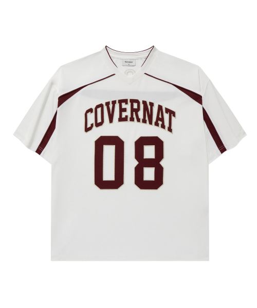 COVERNAT(カバーナット)の「ブロックコアアーチTシャツ ホワイト(Tシャツ/カットソー・レディース・その他・SMALL/MEDIUM/LARGE/X-LARGE)」の2枚目の写真
