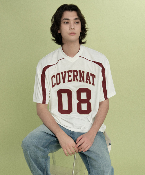 COVERNAT(カバーナット)の「ブロックコアアーチTシャツ ホワイト(Tシャツ/カットソー・レディース・その他・SMALL/MEDIUM/LARGE/X-LARGE)」の4枚目の写真
