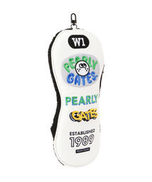 PEARLY GATES（パーリーゲイツ）の「【PEARLY GATES】ロゴワッペンドライバー用ヘッドカバー (460CC対応) (UNISEX)（ゴルフグッズ）」