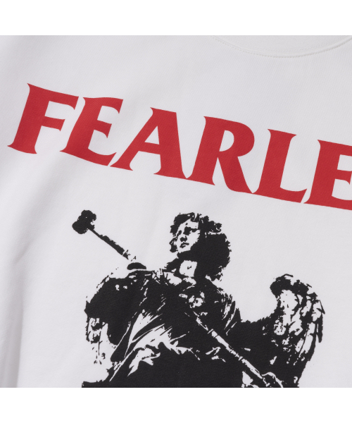 EXTRAORDINARY(エクストラオーディナリー)の「FEARLESS CREWNECK OFF WHITE(スウェット・メンズ・その他・LARGE/MEDIUM/X-LARGE)」の6枚目の写真