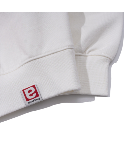 EXTRAORDINARY(エクストラオーディナリー)の「FEARLESS CREWNECK OFF WHITE(スウェット・メンズ・その他・LARGE/MEDIUM/X-LARGE)」の7枚目の写真