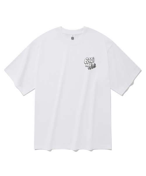 RADINEO(ラディネオ)の「フラワリー半袖Tシャツホワイト(Tシャツ/カットソー・メンズ・その他・SMALL/MEDIUM/LARGE/X-LARGE)」の2枚目の写真