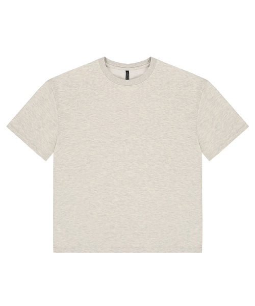 BARBELLWORKS(バーベルワークス)の「特異裏面オーバーサイズ_6カラー(Tシャツ/カットソー・メンズ・ホワイト/ブラック/アッシュブラウン/カーキ/オートミール/チャコール・X-LARGE/SMALL/MEDIUM/LARGE)」の5枚目の写真