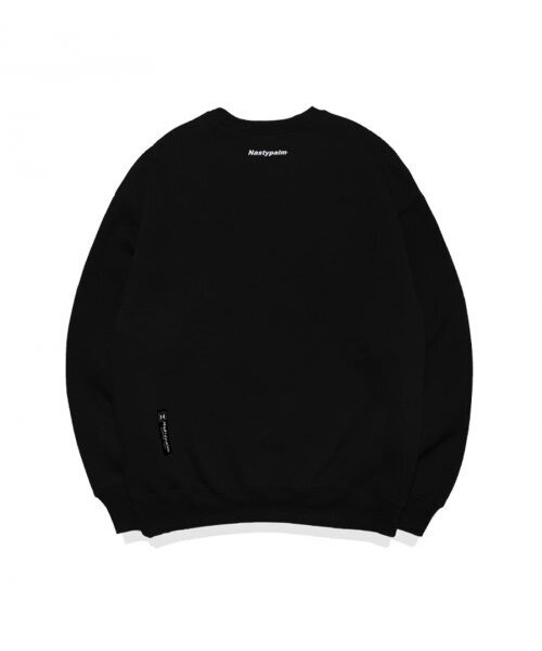 NP STUDIO（エヌピースタジオ）の「レタリングロゴスウェットシャツブラック（スウェット・レディース・その他・LARGE/MEDIUM）」の3枚目の写真