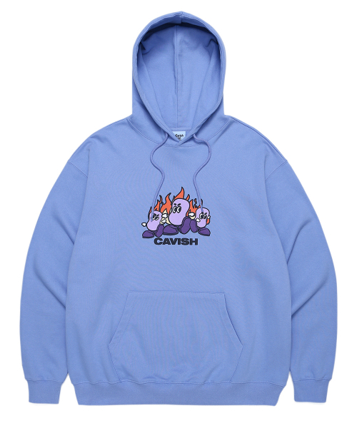 PUNCH BEANS HOODIE синий (CV2CFUM413A)