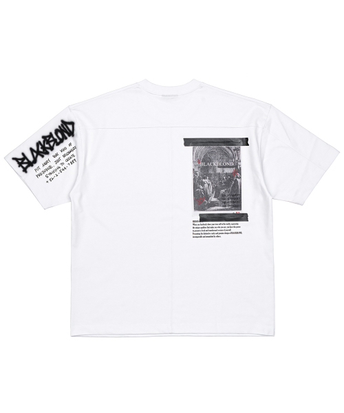 BLACK BLOND(ブラック ブロンド)の「ビビディ1982ノーシンパシー半袖Tシャツ(ホワイト)(Tシャツ/カットソー・レディース・その他・MEDIUM/LARGE/X-LARGE)」の1枚目の写真