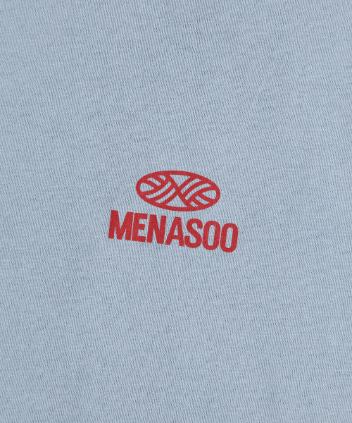 MENASOO（ミナス）の「Wave Hearttrack Graphic T Shirt_Skyblue（Tシャツ/カットソー・レディース・スカイブルー・1/2/3）」の5枚目の写真