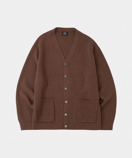 Essential V‑neck cardigan блёстки