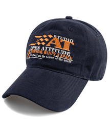 OPEN ATTITUDE（オープンアティチュード）の「STUDIO AT COTTON BALL CAP-NAVY（キャップ）」