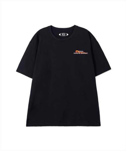 BY.L(バイエル)の「VGPファイヤーロゴ半袖Tシャツブラック(Tシャツ/カットソー・メンズ・その他・MEDIUM/LARGE/X-LARGE)」の2枚目の写真