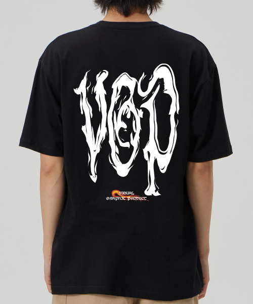 BY.L(バイエル)の「VGPファイヤーロゴ半袖Tシャツブラック(Tシャツ/カットソー・メンズ・その他・MEDIUM/LARGE/X-LARGE)」の4枚目の写真