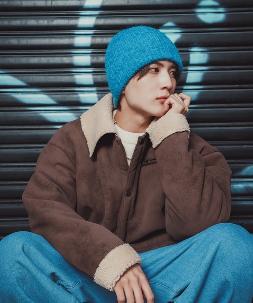 improves（インプローブス）の「ボア襟 フェイクムートンジャケット（ブルゾン・メンズ・ブラック/ブラウン・X-LARGE/LARGE/MEDIUM/SMALL）」の10枚目の写真