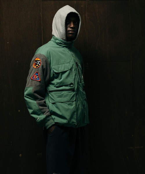 Eddie Bauer(エディーバウアー)の「BILLIONAIRE BOYS CLUB×Eddie Bauer / ポーラテック フリース ハンティングジャケット(ブルゾン・メンズ・グリーン/ブラック・L/M)」の6枚目の写真