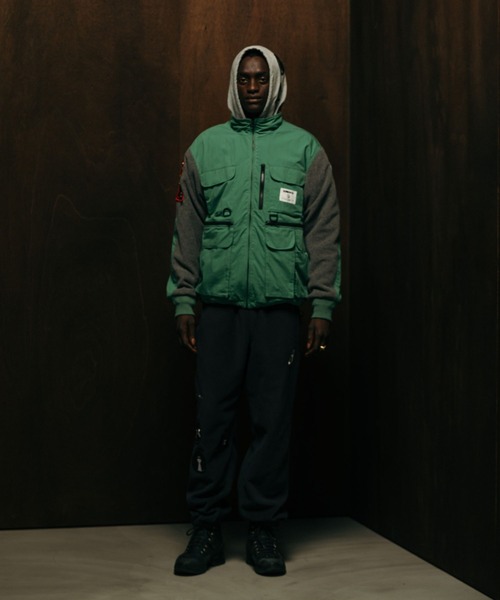 Eddie Bauer(エディーバウアー)の「BILLIONAIRE BOYS CLUB×Eddie Bauer / ポーラテック フリース ハンティングジャケット(ブルゾン・メンズ・グリーン/ブラック・L/M)」の9枚目の写真