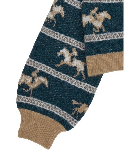 UND HORSE PATTERN KNIT（ニット/セーター）｜Ameri（アメリ）の