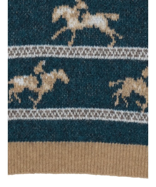 UND HORSE PATTERN KNIT（ニット/セーター）｜Ameri（アメリ）の