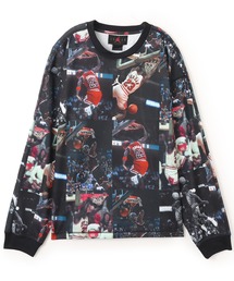 JORDAN BRAND M J FLT AOP LS JRSY / ジョーダン ブランド FLT AOP L/S トップ JRSY / NIKE【SP】