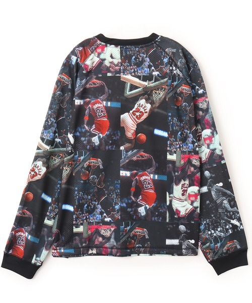 JORDAN BRAND（ジョーダンブランド）の「JORDAN BRAND M J FLT AOP LS JRSY / ジョーダン ブランド FLT AOP L/S トップ JRSY / NIKE【SP】（Tシャツ/カットソー・メンズ・ブラック・S/M/L/XL/XXL）」の3枚目の写真