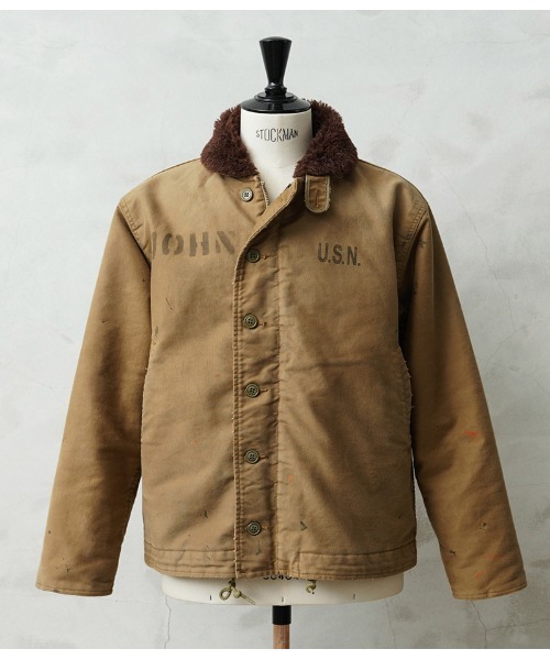 WAIPER.inc 忠実復刻 米軍 U.S.NAVY N-1 デッキジャケット 後期型