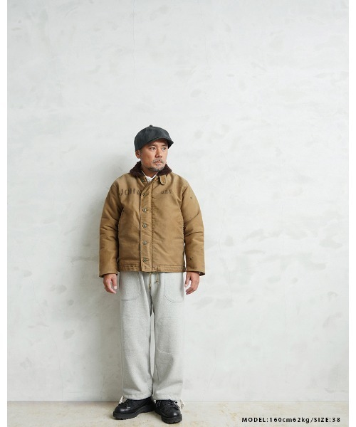 WAIPER.inc 忠実復刻 米軍 U.S.NAVY N-1 デッキジャケット 後期型